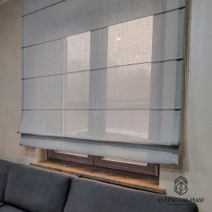Rèm Roman Voan Cao Cấp Xuyên Sáng