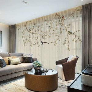 Rèm von in 3D tô điểm không gian sống của bạn