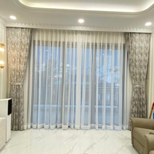 Alternative view of Rèm vải hai lớp nhập khẩu cao cấp dành cho nhà phố