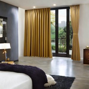Rèm Vải 1 Lớp Màu Nâu - Lựa Chọn Cho Không Gian Đẳng Cấp