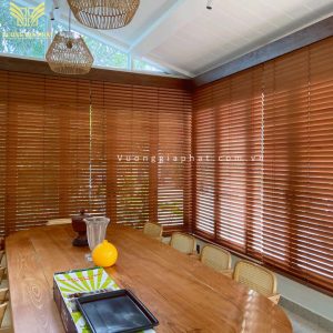 Rèm Sáo Gỗ Màu Nâu 016