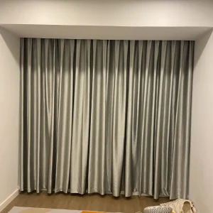 Alternative view of Rèm vải 2 lớp cản sáng tốt cho phòng ngủ màu xám bạc
