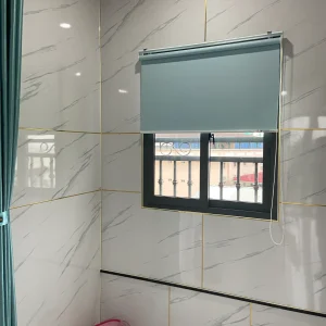 Alternative view of Rèm cuốn cửa sổ chống nắng màu xanh ngọc