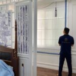 Thi công rèm Roman cho phòng ngủ nhà phố Đà Lạt