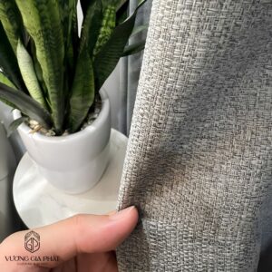 Rèm Vải Depo Nhật – Tông Màu Xám Đậm
