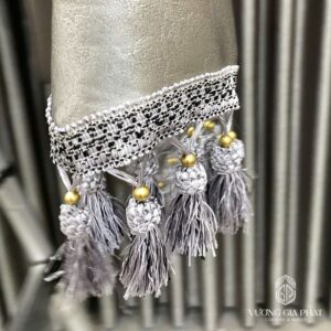 Rèm vải kết hợp lắp bèo 1 lớp cản nắng tự nhiên