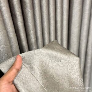 Rèm vải kết hợp lắp bèo 1 lớp cản nắng tự nhiên